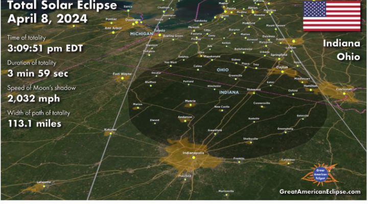 Solar Eclipse Spring Mill Indiana Safety a Priority in Upcoming Solar Spectacle